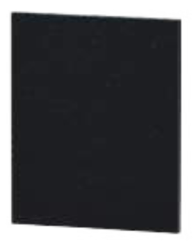 Плитка портретная прямоугольная черная большая